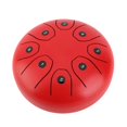 thumbnail image 5 of 5.5inch Mini 8 Tone Steel Tongue Drum C Key Percussion Instrument Hand Pan Drum with Drum Mallets Carry Bag, 5 of 5