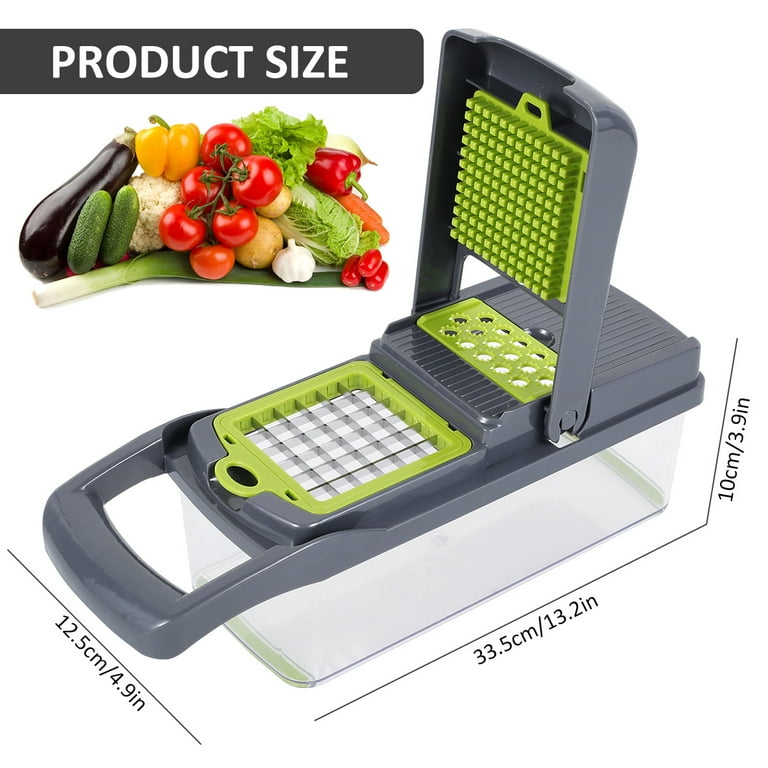 iMettos  VC60MS Deluxe Vegetable Dicer / Slicer / Cutter to All shape with  Special Blades