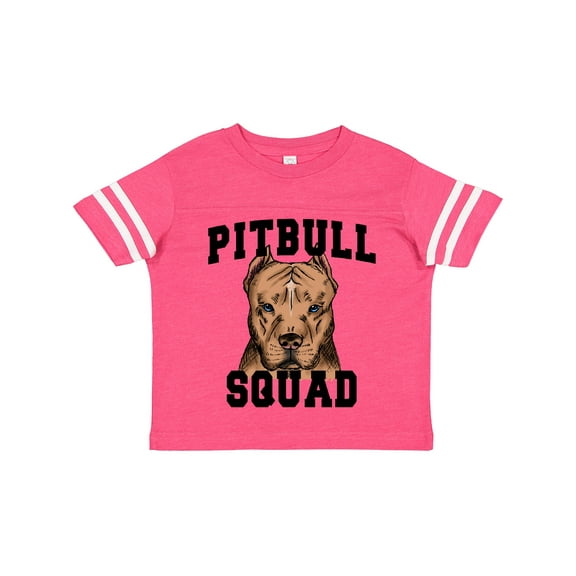 Inktastic Dog Pitbull Squad Boys or Girls Toddler T-Shirt