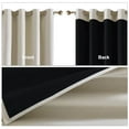thumbnail image 2 of Indoor Blackout Curtain 34x72inch Beige, 1Panel, 2 of 5
