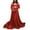 Red377, variant on TANYSU Womens Maternity Off Shoulders Long Sleeve Photography Pregnants Dress Solid Color Princess Dress Photo Props Dress For Mother-to-be