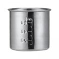 thumbnail image 1 of Bunblic 6x Tasse à Médicaments Graduée en Acier Inoxydable pour Fête Cuisine Famille 60 ml, 1 of 8