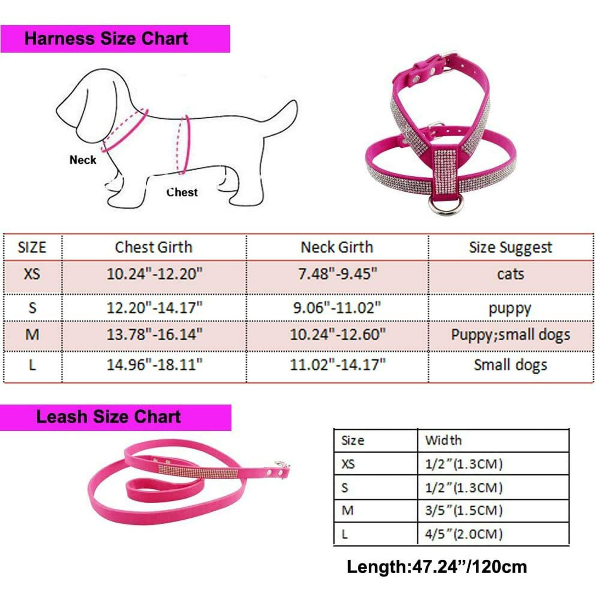 Bling shop dog harness 2025