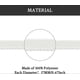 thumbnail image 3 of Fat Shoelaces For Maison Mihara Yasuhiro Sneaker Replacement Shoes Flat Jumbo, 3 of 5
