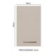 thumbnail image 3 of Alacena 40 cm 1 Puerta Blanco/Crema Agata Madesa, 3 of 5