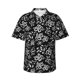 thumbnail image 1 of Fotbe Snake Camisa Hawaiana para Hombre Unisex – Camisa Casual de Verano con Botones de Manga Corta de Algodón y Lino,Small, 1 of 7