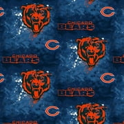 NFL Chicago Bears Cotton 8.25" x 1.75" Fabric, 1 Each