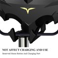 thumbnail image 3 of Zootealy Unique Bat Design Gravity Car Phone Holder | Flexible Rotation & Universal Fit | Cool Car Accessory and Gift for Men | Upgraded Version with Double Bat Wings | Black ABS Material, 4-6.5 Inch, 3 of 7