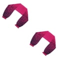 thumbnail image 1 of kurtrusly Boléro en Chiffon à Manches Longues Tendance pour Femmes Rose Rouge Fleur 2ensemble, 1 of 6
