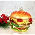 thumbnail image 4 of Christmas By Krebs Blown Glass  Collectible Tree Ornaments (3.75" Hamburger), 4 of 5