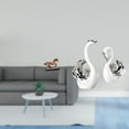 thumbnail image 2 of Figura De Cisne Con Caballo, Escultura, Obra De Arte Coleccionable, Adorno Para Escritorio, Mesa, Centro De Mesa, Estantería, Mueble De Sala De Estar, Decoración Del Hogar, Regalo De, 2 of 8
