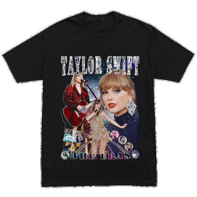 Camiseta con estampado de Taylor Swift para mujer, ropa Vintage de manga corta, moda de verano, regalo para fanáticos xuanjing unisex