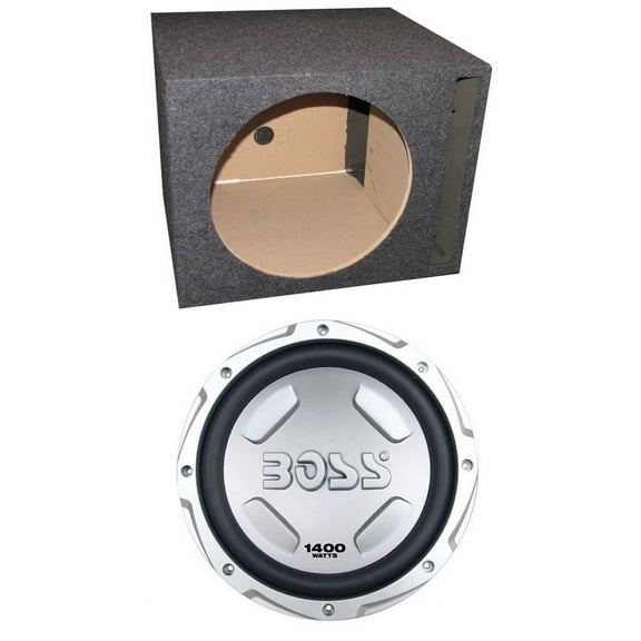 BOSS AUDIO Chaos CX122 12" 1400 Watt Car Power Subwoofer Woofer   Vented Sub Box
