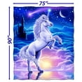thumbnail image 2 of Dawhud Direct | Super Soft Fullqueen Size Plush Fleece Blanket 75" X 90", 2 of 8