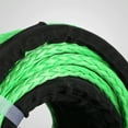 thumbnail image 2 of VEVOR Green Synthetic Winch Line 5/16 Inch X100FT Synthetic Winch Rope 12000 LBS Tow Rope for Car with Sheath (100ft), 2 of 9