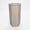 Ash Brown+Aluminium, variant on Modern Wood Grain Aluminum Planter for Outdoor, Medium Brown Hexagon Column with Drainage, Adjustable Depth, 16.5x14.38x30.25 inch Tall Hexagon Column Planter for Patio