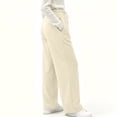 thumbnail image 5 of Bxsruta Womens Wide Leg Pants Loose Relaxed Drawstring Casual Lounge Trousers, 5 of 8