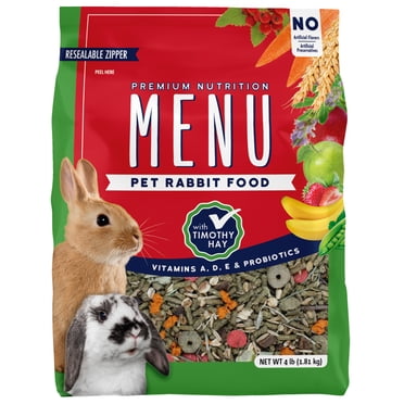 Vitakraft MENU Premium Rabbit Food 4 lb Bag