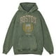 thumbnail image 2 of Sudadera con capucha retro desgastada con estampado de Boston 97 Usa City para hombre, ropa de hip hop, sudadera con capucha de otoño, 100 % algodón, 2 of 4