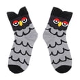 thumbnail image 3 of Calcetines Hugo Lady Warm Socks Algodon Estampado Búho Negro, 3 of 10