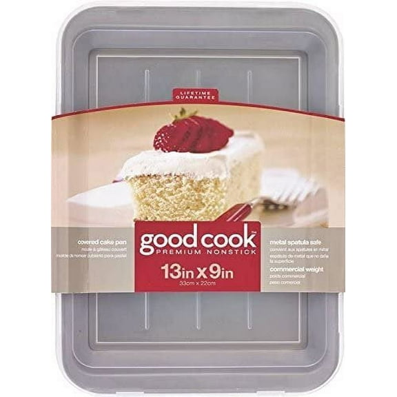 Bradshaw International 4009 N-S 13 x 9 Covered Cake Pan - Non Stick