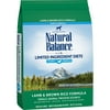 Natural Balance Puppy Formula L.I.D. Limited Ingredient Diets Lamb & Brown Rice Dry Dog Food 12 Lb