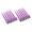 Rose red, variant on Qiilu 12pcs/Box Hair Styling Clips Hairdressing Salon Sectioning Hairpins for Salon Styling 6 Colors, Salon Hair Clips, Sectioning Clamps
