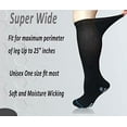 Extra Wide Socks For Bariatric Feet Knee High Diabetic Socks For Men