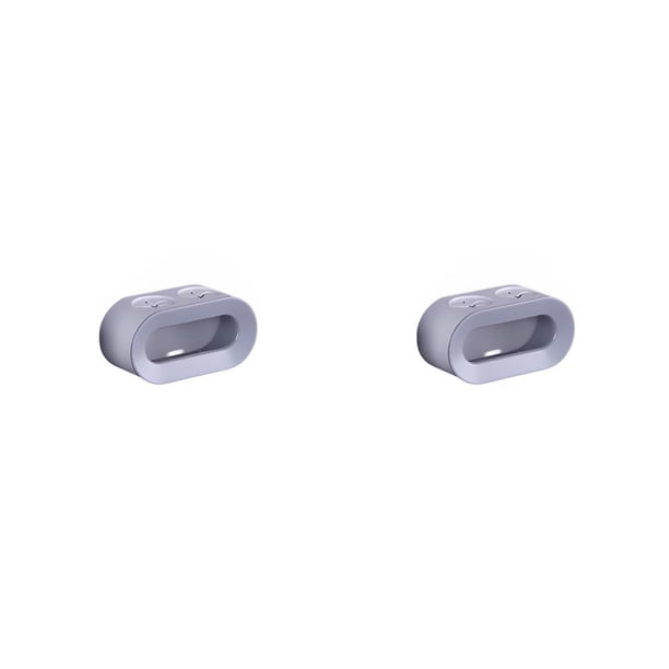 Soporte de cepillo Wosthever de montaje de almacenamiento Gancho Gadget de cocina Base eléctrica Gris 2Conjunto