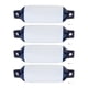 thumbnail image 3 of Defensas para barcos inflables, resistentes al frío, para muelles de marina, de PVC Juego de 4 guardabarros para barcos., 3 of 9