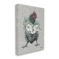 thumbnail image 4 of Stupell Industries Floral Patterned Hen Animals & Insects Painting Gallery Wrapped Canvas Art Print Wall Art, 24 x 30, 4 of 8