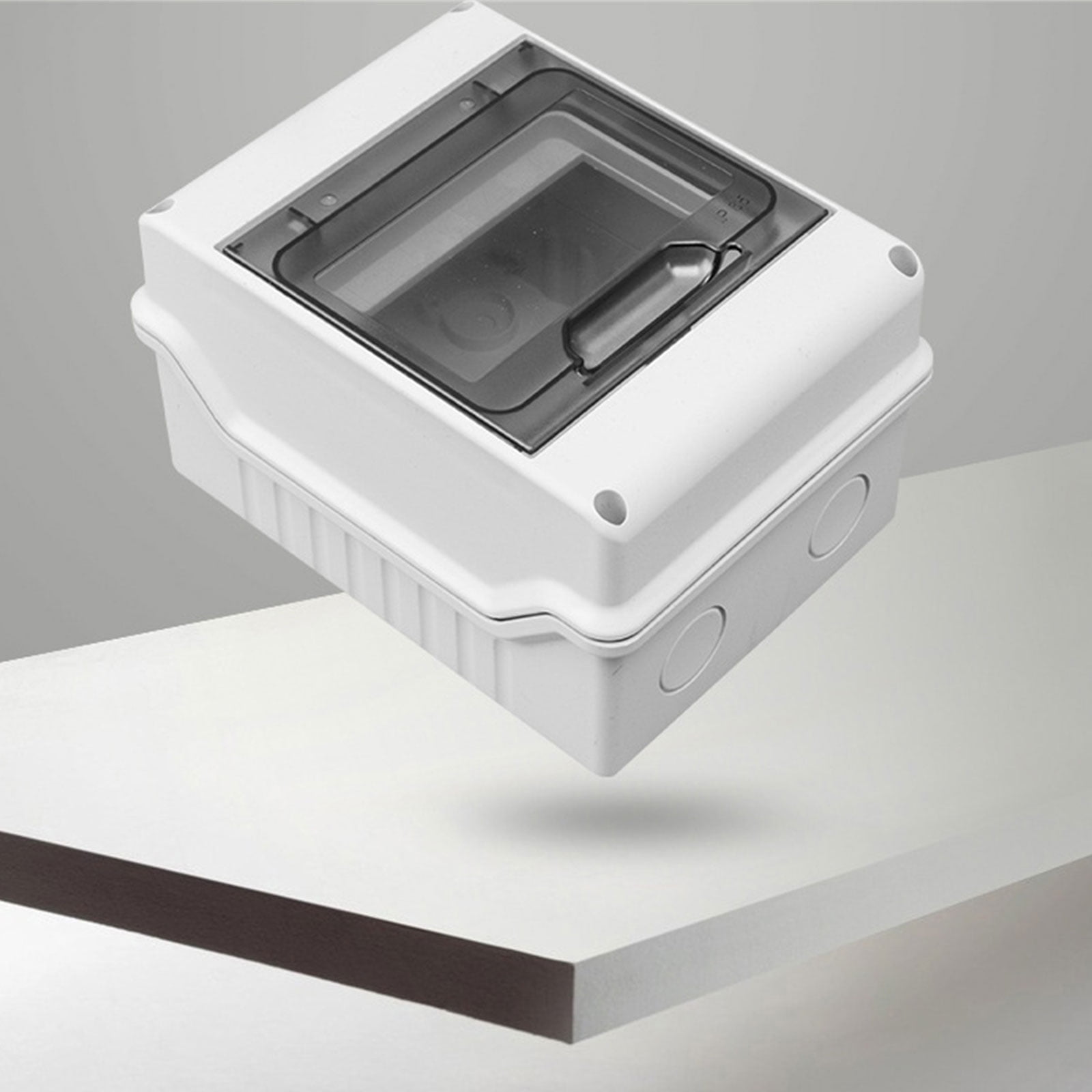 3-18Ways Plastic Distribution Protections Box Waterproof Electric Junction Box for Indoor Outdoor Wall