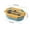 🔥 Blue_Hot#197, variant on Large Capacity Double Layer Lunch Box | Oval Portable Heatable Bento Box | Compartmentalized Food Storage Container | No Odor | Easy Clean | PP Plastic | 26.5x24.5x8cm | Pink Blue Gray Yellow