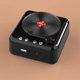 thumbnail image 5 of (negro) Radio portátil, altavoz con radio Bluetooth 5.0, radio FM recargable, enchufe de batería, radio de pared retro, 5 of 5