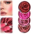 thumbnail image 2 of ZHAGHMIN Rose 3D Petal Face Powder - Buildable Blush for Cheeks,Durable Light Color Makeup for Women,Party & Evening Look, 2 of 9