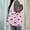 Rose, variante sur Sacs à Bandoulière Élégants et Stylés Sac Fourre-Tout Polyvalent et Spacieux pour un Usage Quotidien Décontracté Design Imprimé Mode Sans Effort
