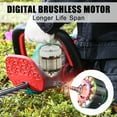 thumbnail image 5 of HYPERECHO 40V Cordless Hedge Trimmer 24in Electric Shrub Trimmer 1" Cutting Diameter, 5 of 7