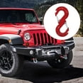 thumbnail image 7 of Red S-Shape Quick Rescue Shackle Trailer Winch Hook Car JK Offroad Towing Recovery k3090, 7 of 7