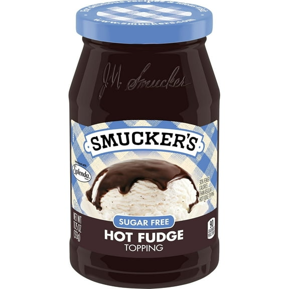 2 pack Smucker's Sugar Free Hot Fudge Topping, 11.75 Ounces