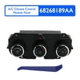 thumbnail image 1 of A/C Climate Control Module Panel 68268189AA for Dodge RAM 1500 2500 2013-2018, 1 of 14