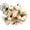 Champagne, variant on Artificial Flowers Life-like Faux Carnation Silk Flowers with Stem and Greenery, Fake Carnation Flowers Arrangements for Vase Home Wedding Decoration Mother's Day