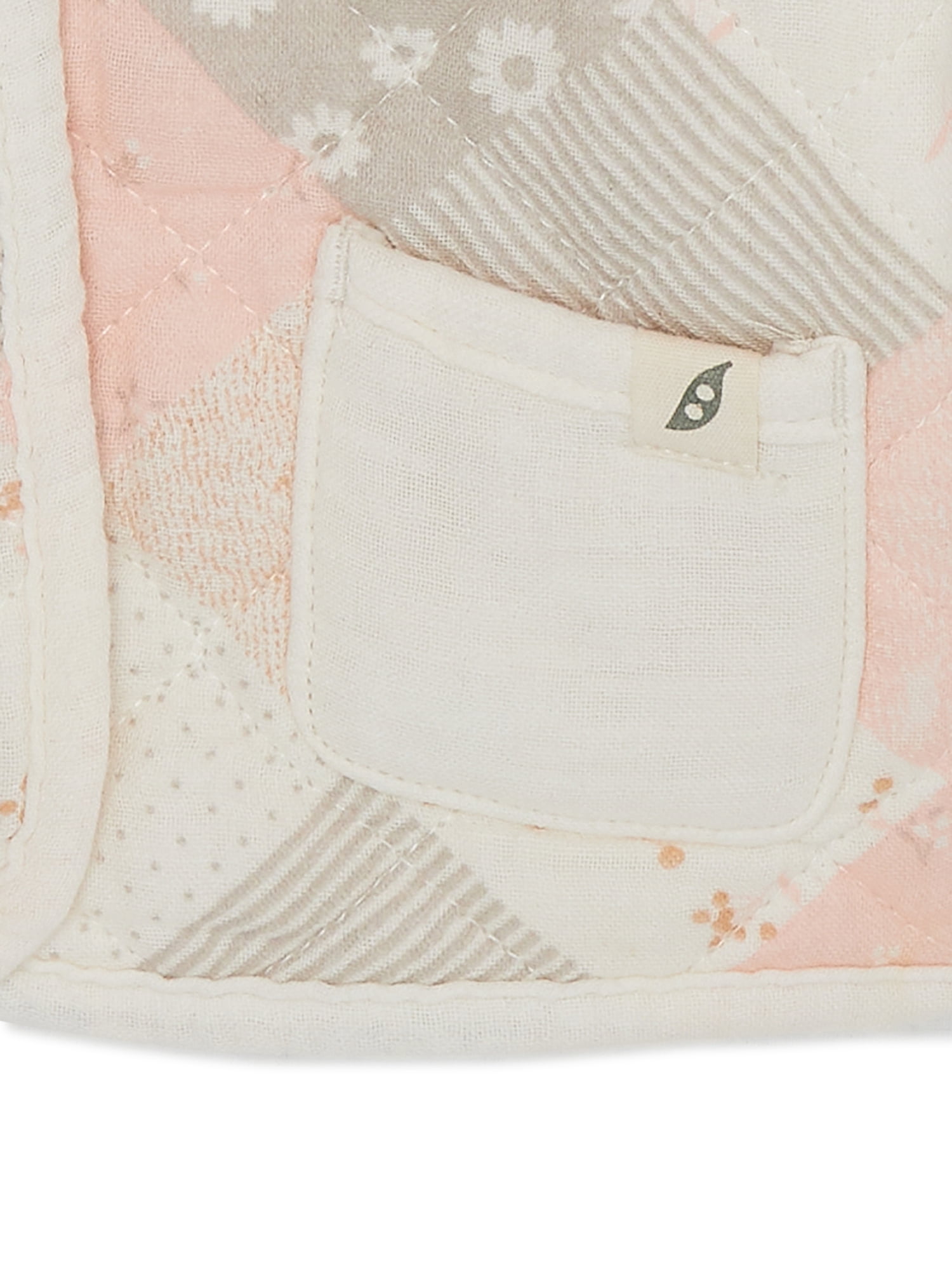 easy-peasy Baby Girl Quilted Jacket, Sizes 0-24 Months