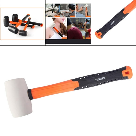 Mazo de goma Yotijar 8 negro ligero duradero Martillo