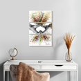thumbnail image 2 of Elephant Stock Let's Go Together Wall Art - Vertical Multi Panel Canvas - Living Room Wall Decor - Love Multi Panel - Gray And Orange Decor By Ashvin Harrison - 14" x 23", 2 of 4