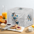 thumbnail image 4 of TSOVTHRID Daisy Butterfly Print 2 Slice Toaster Cover with Drawstring Greasy Protection Kitchen Small Appliance Cover Anti-Sputtering Machine Protector, 4 of 8