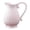 White, variant on Flynix Ceramic Jug with Flower Holder, Country House Decor, Gift, Hydroponic Plant Pot, White