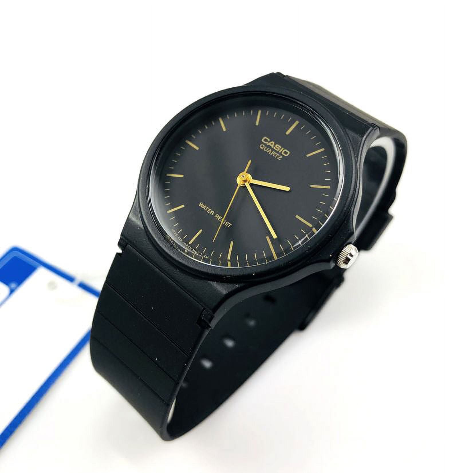 Casio Quartz 3 Hands Classic Watch Resin MQ24-1E