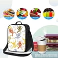 thumbnail image 4 of Easygdp Cartoon Monkey Print Lunch Box Large capacity Lunch Bag Leakproof Cooler Tote Bag Organizer with Adjustable Shoulder Strap, 4 of 7