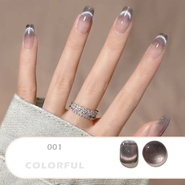 Gel de uñas transparente para esculpir uñas, para realzar uñas, Dreamy Dynamic - Gel de uñas ojo de gato, aceite e invierno, nuevo gel de fototerapia para uñas, 8 ml.