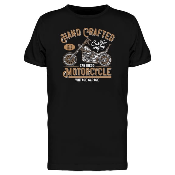 Motorcycle Speed Rebel T-Shirt Men -Image by Shutterstock, Male 3X-Large
